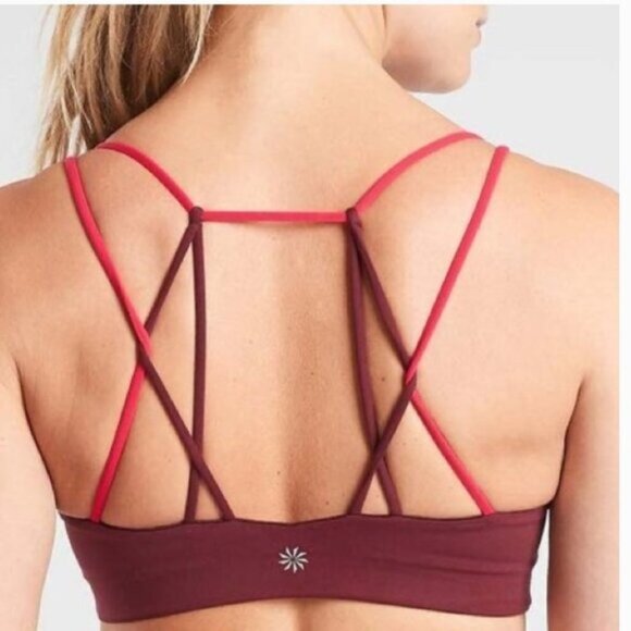 Athleta Breathe In Bra In Powervita - S - Picture 3 of 5